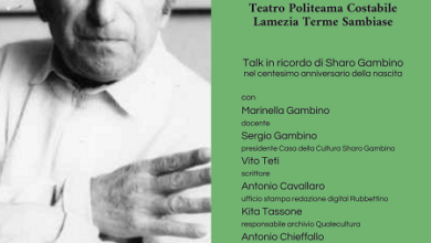 evento Sharo Gambino - lamezia terme