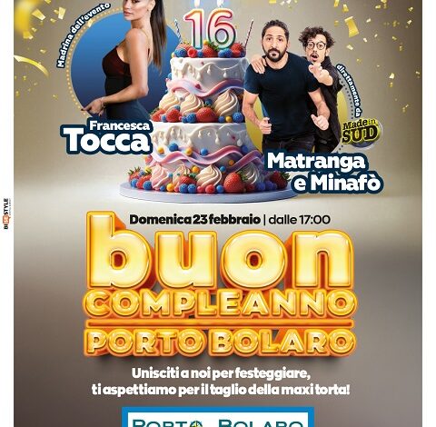 16 anni - Porto Bolaro Shopping Center