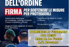 sostegno forze dell'ordine - fratelli d'italia corigliano rossano