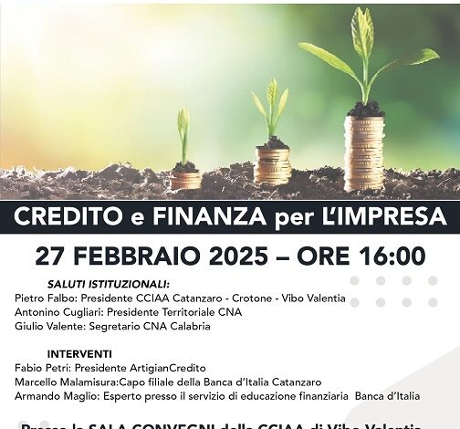 convegno Credito e finanza per l’impresa - vibo