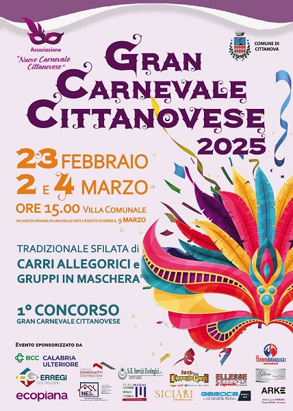 carnevale cittanova 2025