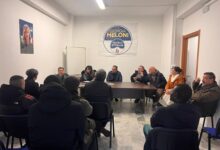 incontro fratelli d'italia - commercianti piazza del popolo reggio