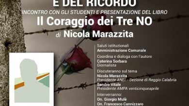 presentazione libro Il coraggio dei tre no - taurianova