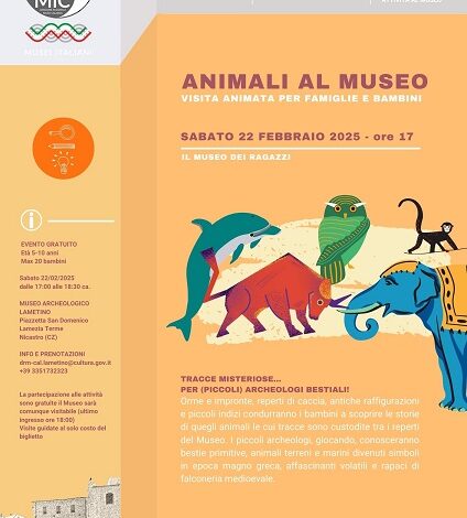 animali al museo - museo archeologico lametino