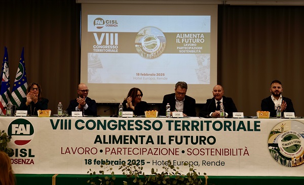 Congresso della FAI CISL Cosenza - rende