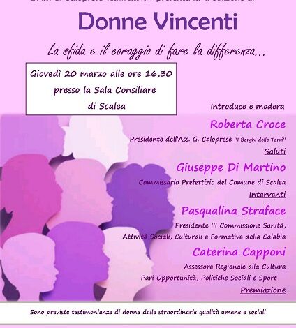 evento donne vincenti - scalea