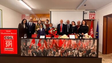 inaugurazione sede Spi Cgil calabria