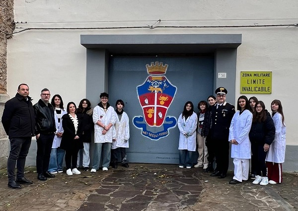 studenti guerrisi gerace - carabinieri taurianova