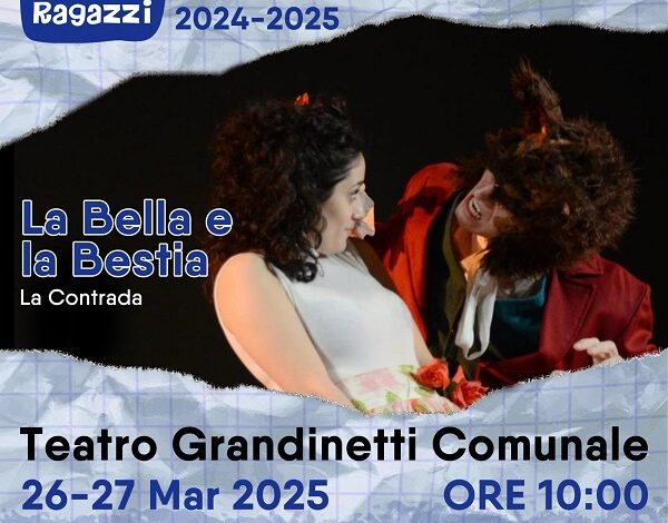 spettacolo la bella e la bestia - teatrop lamezia