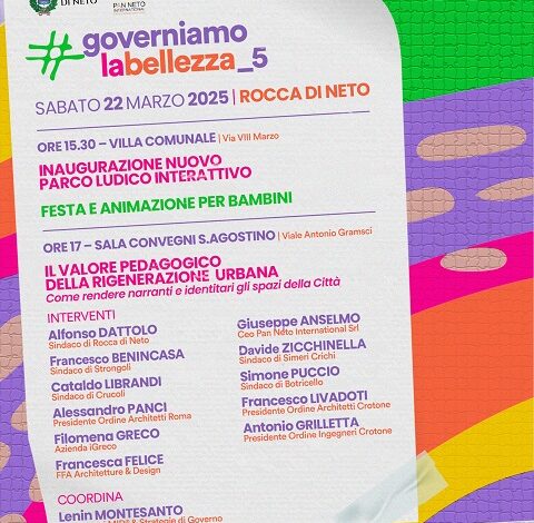 evento 22 marzo 2025 - Rocca di Neto