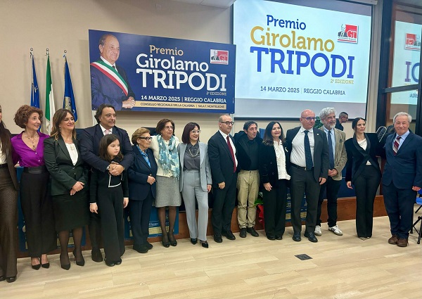 premiazione premio girolamo tripodi